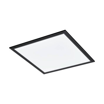 Eglo SALOBRENA Plafoniera LED Nero, 1-Luce