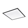 Eglo SALOBRENA Plafoniera LED Nero, 1-Luce