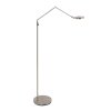 Steinhauer Soleil Lampada da terra LED Acciaio satinato, 1-Luce