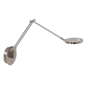 Steinhauer Soleil Applique LED Acciaio satinato, 1-Luce