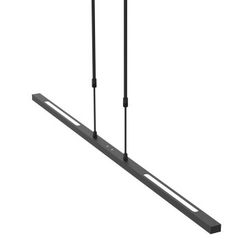 Steinhauer Bande Lampada a Sospensione LED Nero, 3-Luci