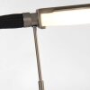 Steinhauer Turound Lampada da tavolo LED Acciaio satinato, 1-Luce