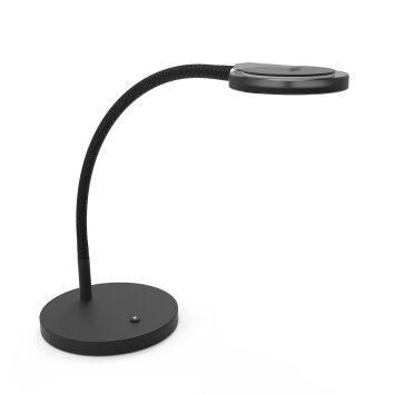 Steinhauer Turound Lampada da tavolo LED Nero, 1-Luce