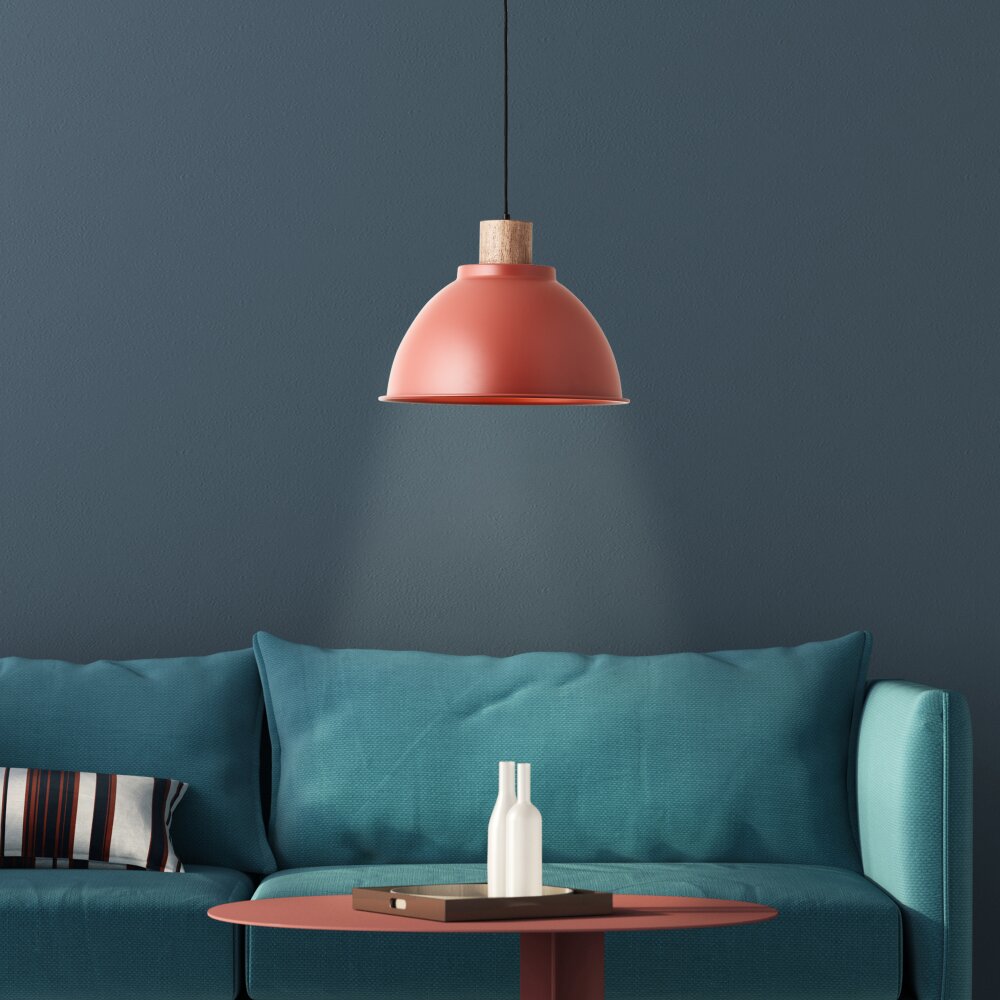 Brilliant Erena Lampada a Sospensione Rosso, 1-Luce main product photo