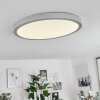 Finsrud Plafoniera LED Argento, 1-Luce