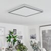 Finsrud Plafoniera LED Argento, 1-Luce