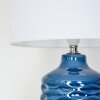 Chave Lampada da tavolo Blu, 1-Luce