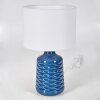 Chave Lampada da tavolo Blu, 1-Luce