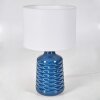 Chave Lampada da tavolo Blu, 1-Luce