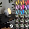 iDual Lilas Lampada da tavolo LED Argento, 1-Luce, Cambia colore