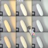 iDual Lilac Lampada da tavolo LED Argento, 1-Luce, Telecomando, Cambia colore