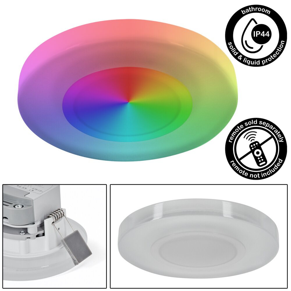 iDual Argon Lampada da incasso LED Bianco, 1-Luce, Cambia colore main product photo