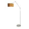 Steinhauer Prestige Chic Lampada da terra Acciaio satinato, 1-Luce