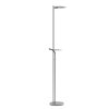 Steinhauer Turound Piantana LED Acciaio satinato, 2-Luci