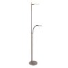 Steinhauer Turound Piantana LED Acciaio satinato, 2-Luci