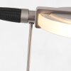 Steinhauer Turound Piantana LED Acciaio satinato, 2-Luci