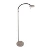 Steinhauer Turound Lampada da terra LED Acciaio satinato, 1-Luce