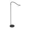 Steinhauer Turound Lampada da terra LED Nero, 1-Luce