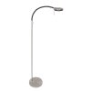 Steinhauer Turound Lampada da terra LED Acciaio satinato, 1-Luce