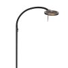 Steinhauer Turound Lampada da terra LED Nero, 1-Luce