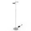 Steinhauer Turound Lampada da terra LED Acciaio satinato, 1-Luce