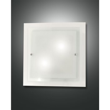 Fabas Luce Naxar Plafoniera Bianco, 2-Luci