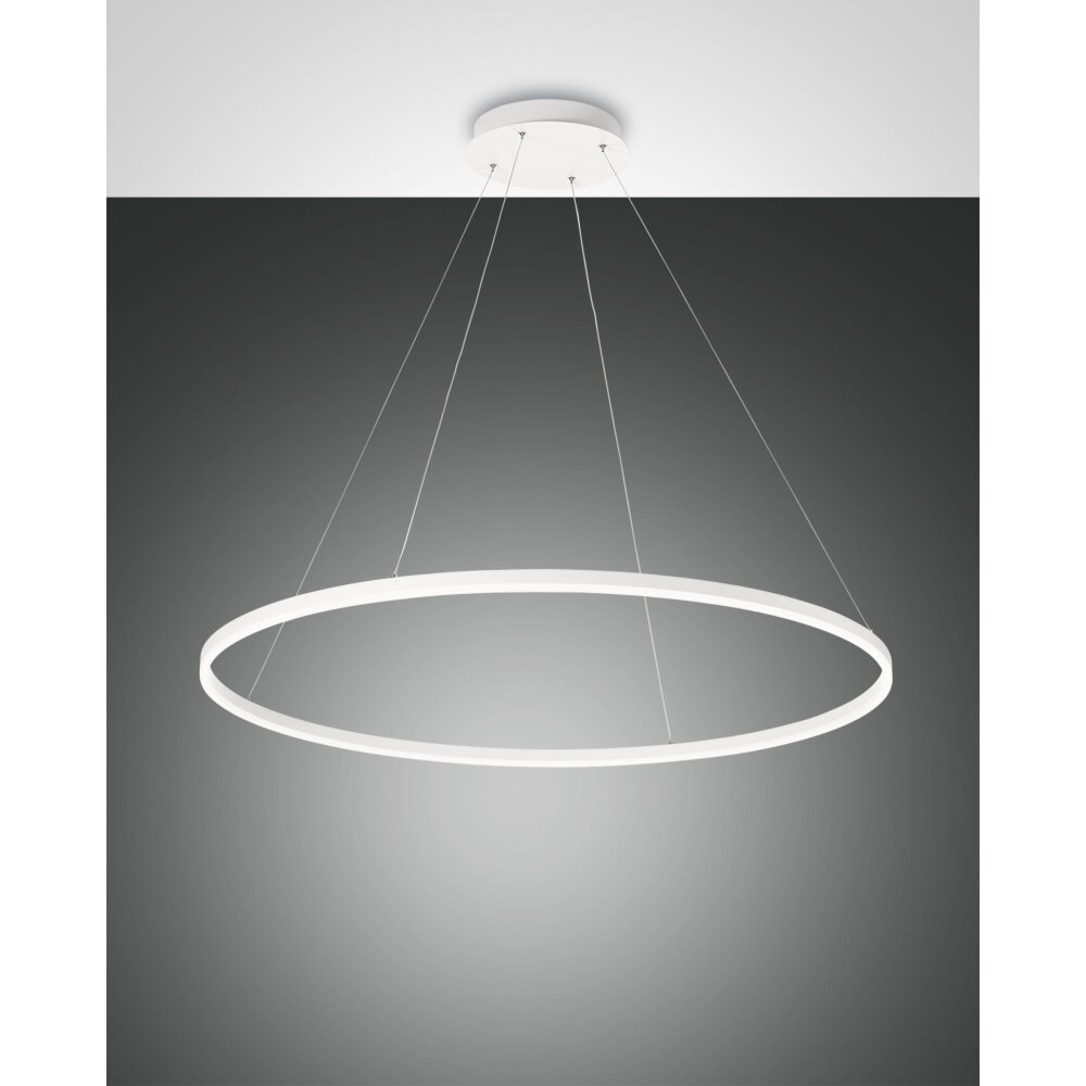 Fabas Luce Giotto Lampada a Sospensione LED Bianco, 1-Luce main product photo