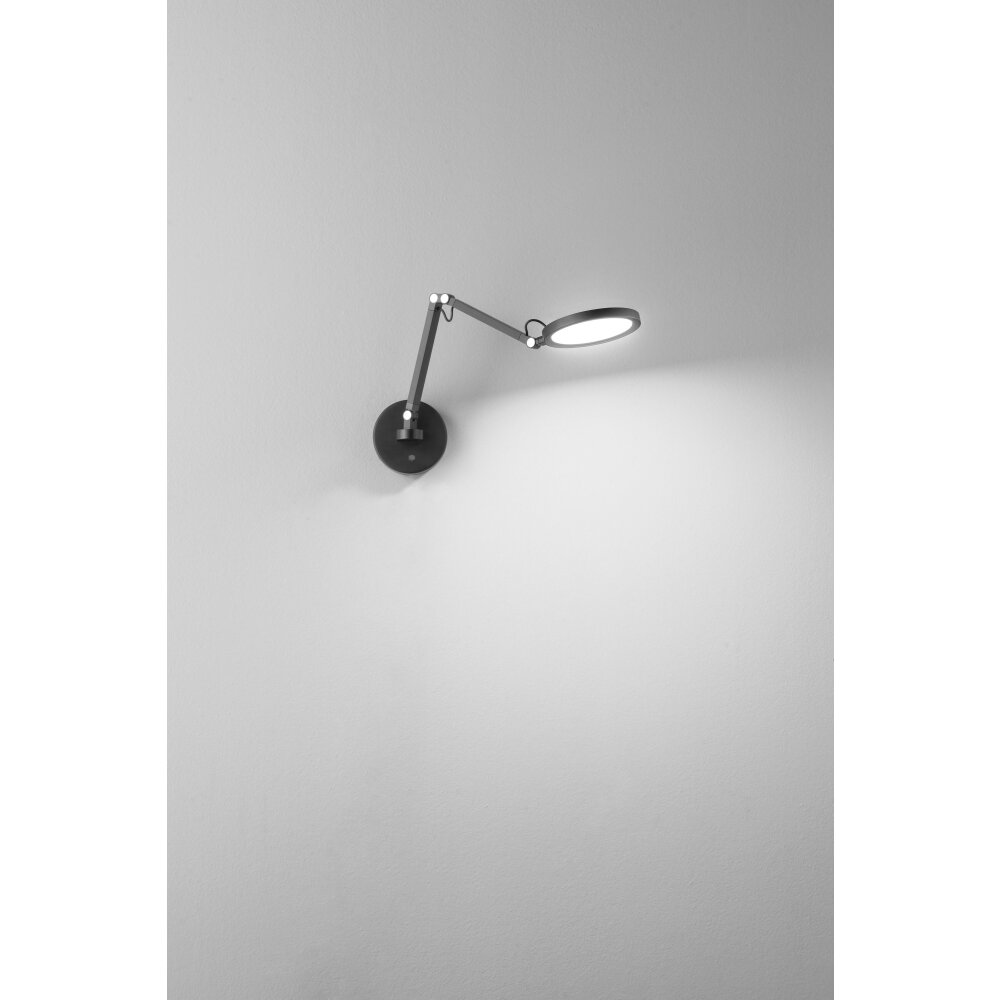 Fabas Luce Regina Applique LED Nero, 1-Luce main product photo