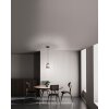 Fabas Luce Aston Lampada a Sospensione Nero, 1-Luce