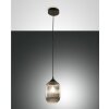 Fabas Luce Aston Lampada a Sospensione Nero, 1-Luce