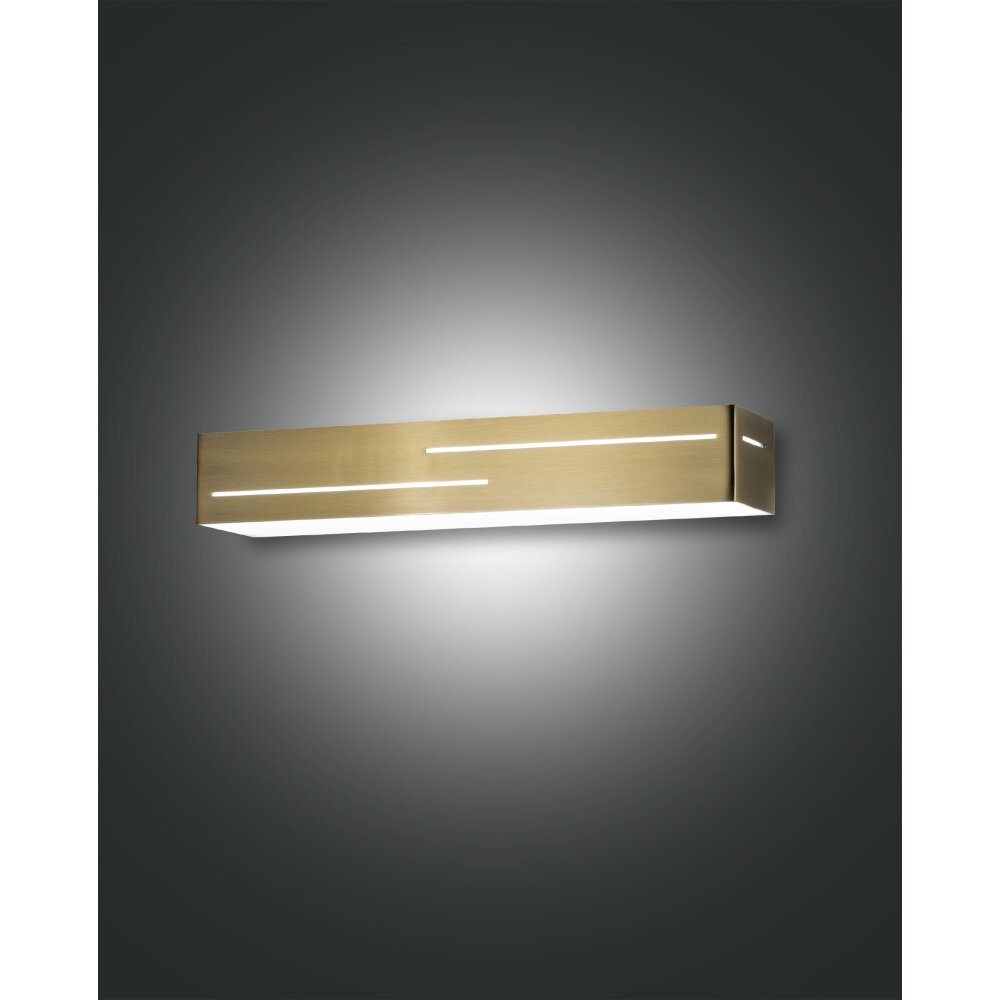 Fabas Luce Banny Applique LED Ottone, 1-Luce main product photo