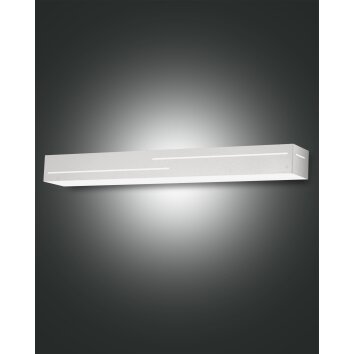 Fabas Luce Banny Applique LED Bianco, 1-Luce