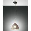 Fabas Luce Glow Lampada a Sospensione Nero, 1-Luce