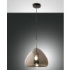 Fabas Luce Glow Lampada a Sospensione Nero, 1-Luce