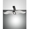 Fabas Luce Fenice Plafoniera LED Nero, 1-Luce