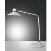 Fabas Luce Panarea Lampada da tavolo LED Bianco, 1-Luce