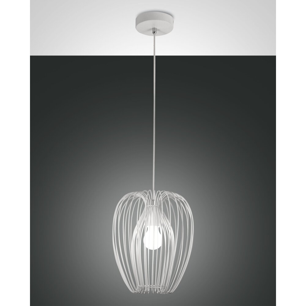 Fabas Luce Camp Lampada a Sospensione Bianco, 1-Luce main product photo