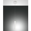 Fabas Luce Prado Lampada a Sospensione LED Bianco, 1-Luce