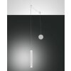 Fabas Luce Prado Lampada a Sospensione LED Bianco, 1-Luce