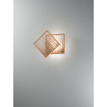Fabas Luce Loft Applique LED Bianco, 1-Luce