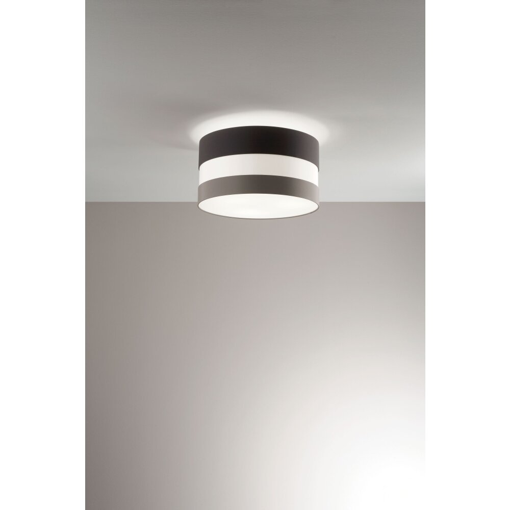 Fabas Luce Arona Plafoniera Nero, 2-Luci main product photo