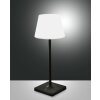 Fabas Luce Adam Lampada da tavolo LED Grigio, 1-Luce