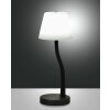 Fabas Luce Ibla Lampada da tavolo LED Nero, 1-Luce