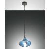 Fabas Luce Budelli Lampada a Sospensione Nero, 1-Luce