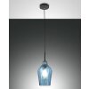 Fabas Luce Stintino Lampada a Sospensione Nero, 1-Luce