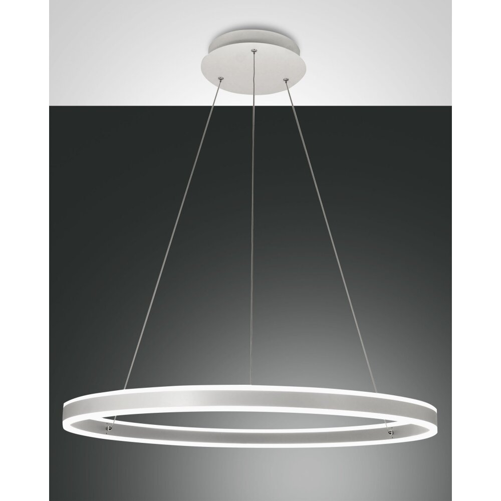 Fabas Luce Palau Lampada a Sospensione LED Bianco, 1-Luce main product photo