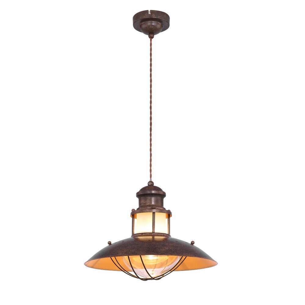 Globo BADALONA Lampadario a sospensione Marrone, 1-Luce main product photo