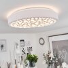 Agodim Plafoniera LED Bianco, 1-Luce, Telecomando, Cambia colore