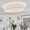 Agodim Plafoniera LED Bianco, 1-Luce, Telecomando, Cambia colore