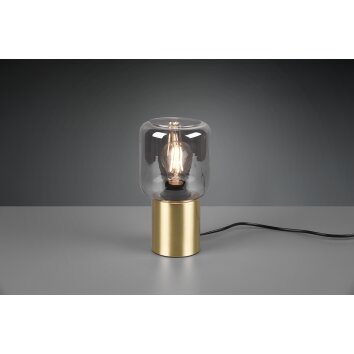 Reality Nico Lampada da tavolo LED Ottone, 1-Luce